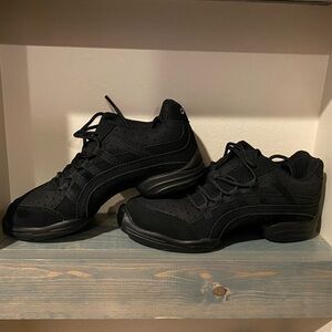 Capezio Black Rock it Dance Shoes - Size 2.5 Kids